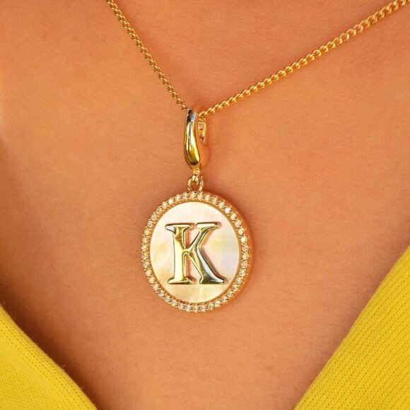 AAAAA Grade Artificial Zircon Inlaid Pendant Necklace for Women - Rainbow Mother - Picture 3 of 7